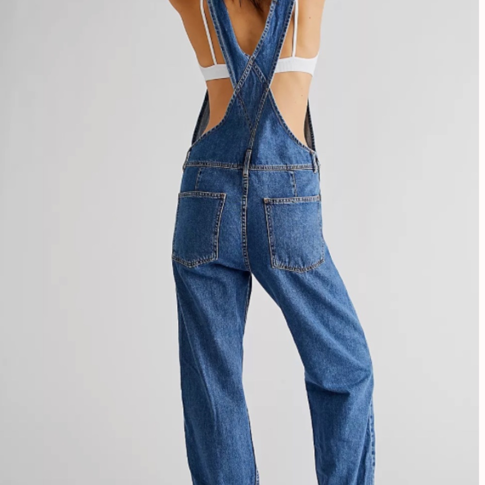 We The Free Ziggy Denim Overalls (Free People) - Picture 2 of 8